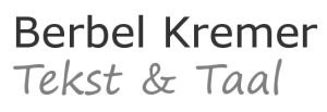 Berbel Kremer | Tekst & Taal